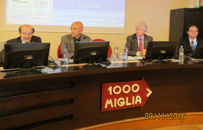 Giovanni Caironi, presidente CS AIM-Assofond; Roberto Ariotti, presidente Assofond; Gualtiero Corelli e Maurizio Prando, Società Assofond Servizi Giovanni Caironi, presidente CS AIM-Assofond; Roberto Ariotti, presidente Assofond; Gualtiero Corelli e Maurizio Prando, Società Assofond Servizi